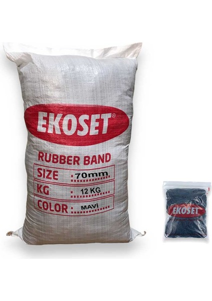 Toptan Mavi Para Lastiği 12 kg
