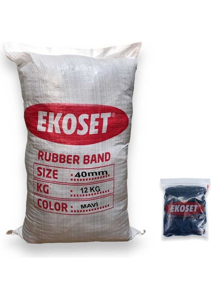 Toptan Mavi Toka Lastiği 12 kg