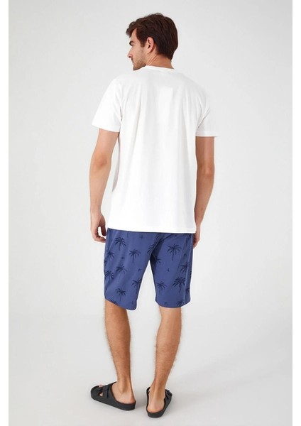 %100 Pamuklu Erkek T-Shirt Şort Takım modelleri