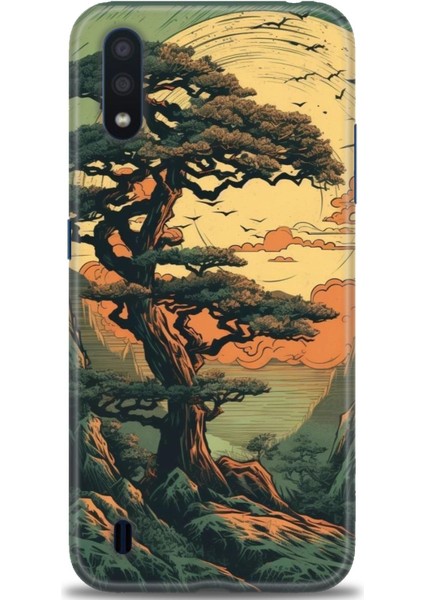 Samsung Galaxy A01 Uyumlu Baskılı Kılıf /glagxas-(M) - 625