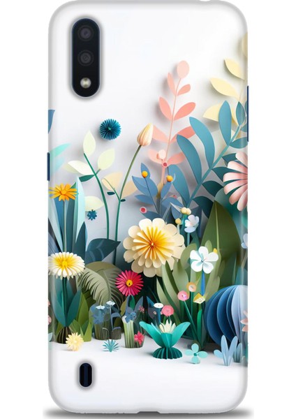 Samsung Galaxy A01 Uyumlu Baskılı Kılıf /glagxas-(M) - 754