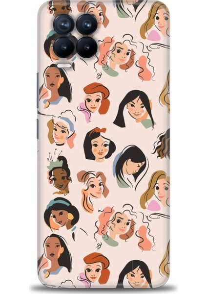 Realme 8 Uyumlu Baskılı Kılıf / Caseprntdcd - 710