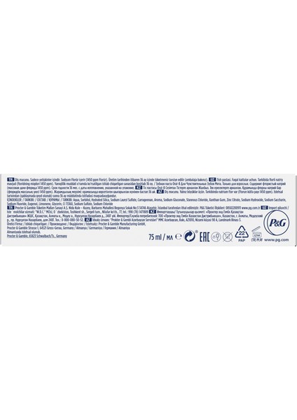 Pro Sensitive Diş Macunu 75 ml