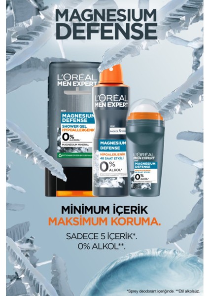Men Expert Magnesium Defense Roll On