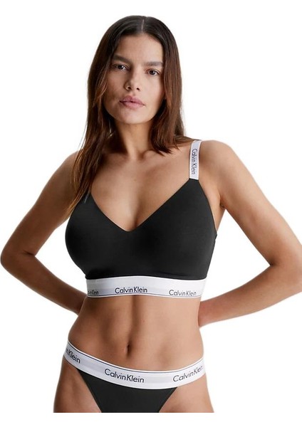 Calvin Klein Kadın Siyah Bralet