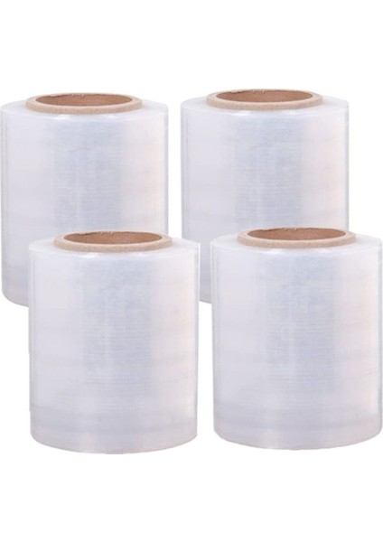 10CM Streç Dilimli Palet Streç 17 Micron 320 gr 160 Metre (4 Adet)