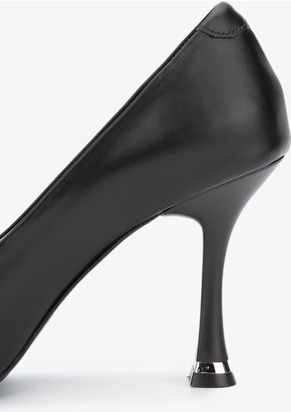 Rigel Kadın Siyah Anl Hakiki Deri Topuklu Ayakkabı 923 796-1 Bn Ayk Y24 modelleri