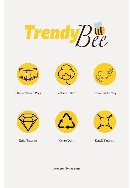 Erkek Penye Kumaş Uzun Paçalı Likralı Külot 3'lü Paket indirimleri