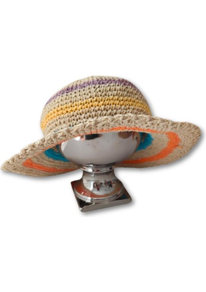 El Örgüsü Kız Çocuk Çanta Şapka 2'li Set modelleri