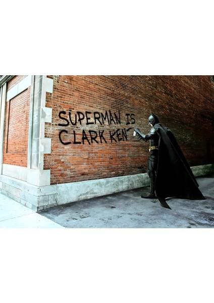 Süpermen Is Clark Kent ! Kanvas Tablo