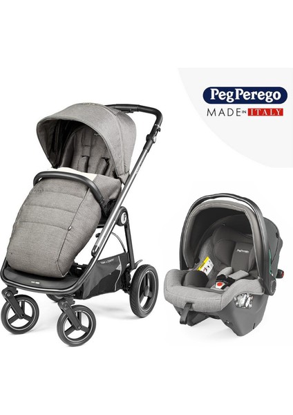 Peg Perego Veloce Tc Tek Yönlü Bebek Arabası Koyu Gri