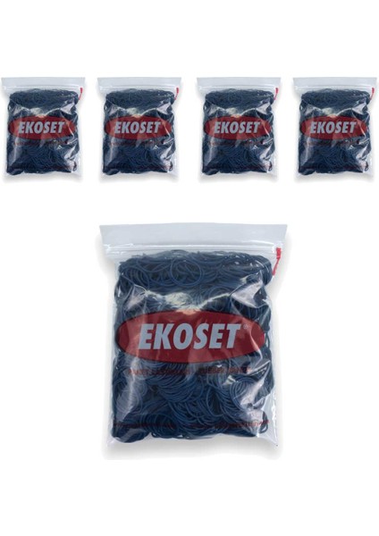 Mavi Toka Lastiği 500 gr 5'li Paket