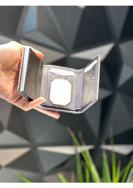 Unisex Kart Bölmeli Çok Gözlü Mekanizmalı Cüzdan VLS.CZDN.SRR.0012