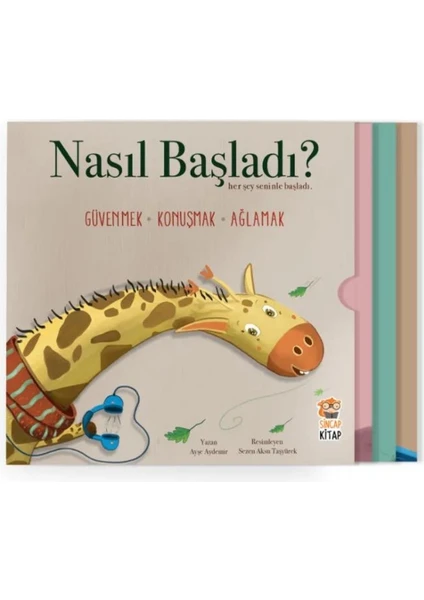 Nasıl Başladı Kitap Seti Denemek-Kaybetmek-Başarmak 3 Kitap 1 Arada Hikaye Kitap Seti 0-6 Yaş