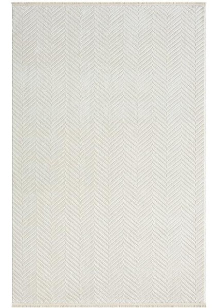 Dizayn 0201 Krem Koridor Halısı Kesme Yolluk Mutfak Halısı Modern Salon Halısı