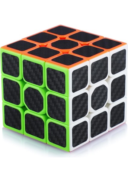 2 Set Professıonal Qy Speed Corbon Fiber Cube Vıp 2li Set 2x2 Zeka Küpü 3x3 Zeka Küpü Rubiks Cube