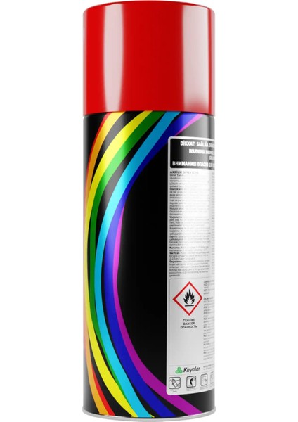 Sprey Boya Düz Renkler 2002 Makine Kırmızısı 400 ml