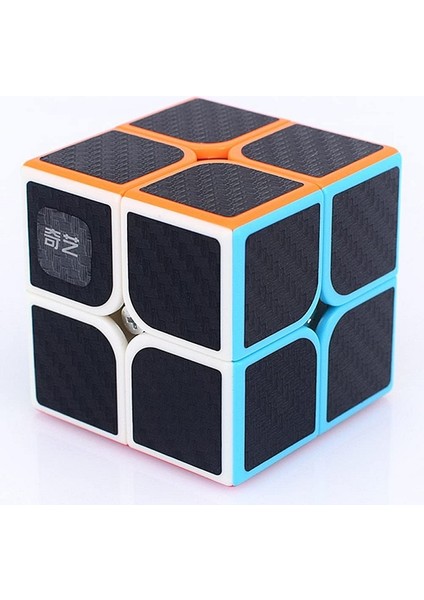 Professıonal 2x2 Qy Speed Cube 2x2 Corbon Fiber Cube Vıp 2x2 Zeka Küpü 2x2 Hız Küpü 2x2 Rubiks Cube