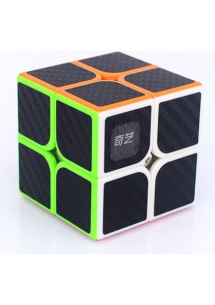 Professıonal 2x2 Qy Speed Cube 2x2 Corbon Fiber Cube Vıp 2x2 Zeka Küpü 2x2 Hız Küpü 2x2 Rubiks Cube