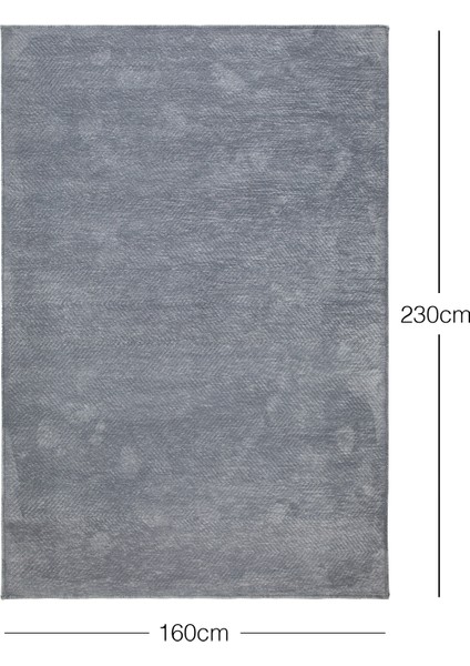 Gri Renk Balıksırtı Şönil Halı Kilim 160 x 230 cm fırsatları
