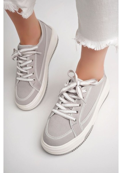 Siyah Kadın Sneaker Günlük Ayakkabı