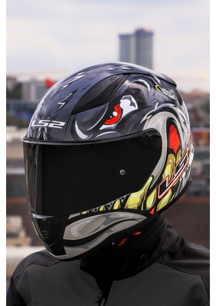 Rapıd 2 Spox Gri-Kırmızı Kask