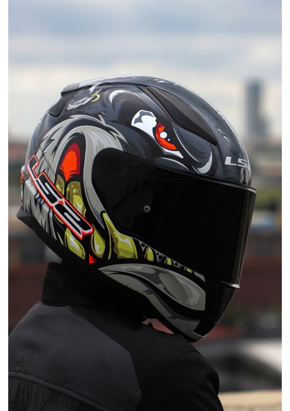 Rapıd 2 Spox Gri-Kırmızı Kask indirimleri