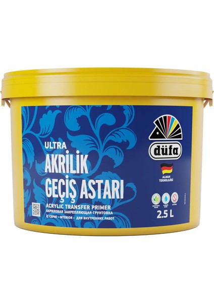 İç Cephe Ultra Akrilik Geçiş Astarı 7.5 l