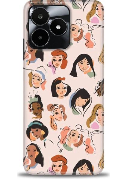 Realme Note 50 4g Uyumlu Baskılı Kılıf / Caseprntdcd - 710