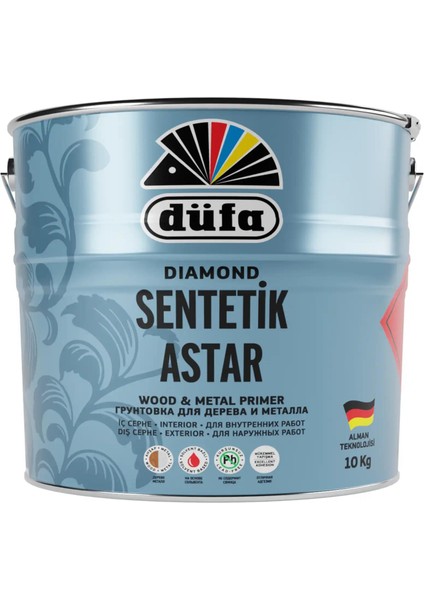 Diamond Sentetik Son Kat Astar Beyaz 10 kg