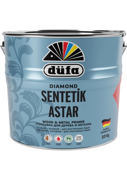 Diamond Sentetik Son Kat Astar Beyaz 10 kg