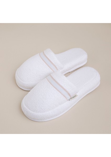 Derin Unisex Terlik Beyaz/açık Mavi