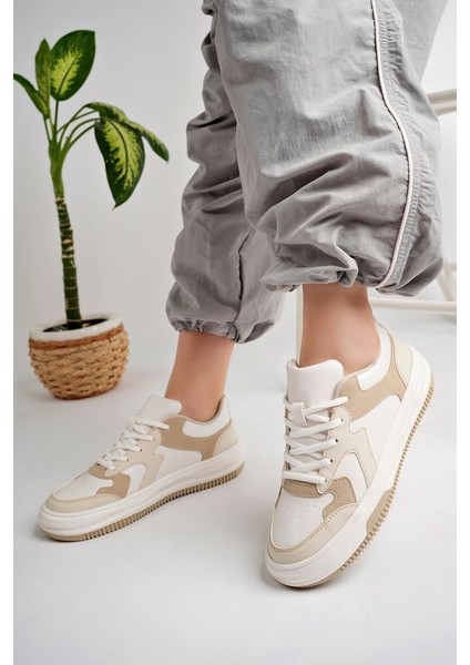 Bej Kadın Sneaker Günlük Ayakkabı fiyatları