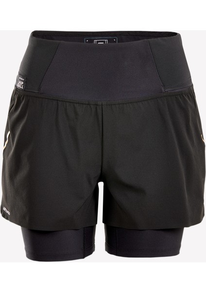Artengo Kadın Tenis Şortu - Siyah - TSH Light Hip Ball