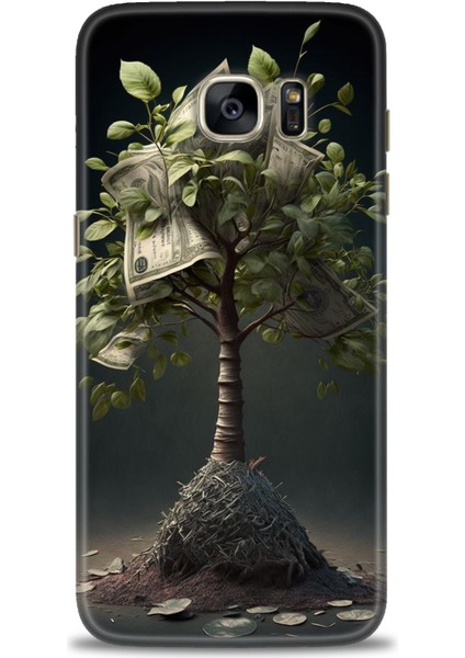 Samsung Galaxy S7 Edge Uyumlu Baskılı Kılıf /glagxas-(M) - 724