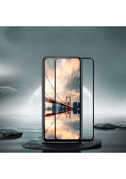 Xiaomi Mi 9t Uyumlu Davin 5d Cam Zore Ekran Koruyucu