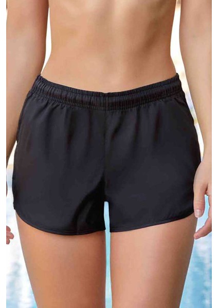 Kadın Deniz Havuz Kısa Şort Doly S032 Siyah modelleri