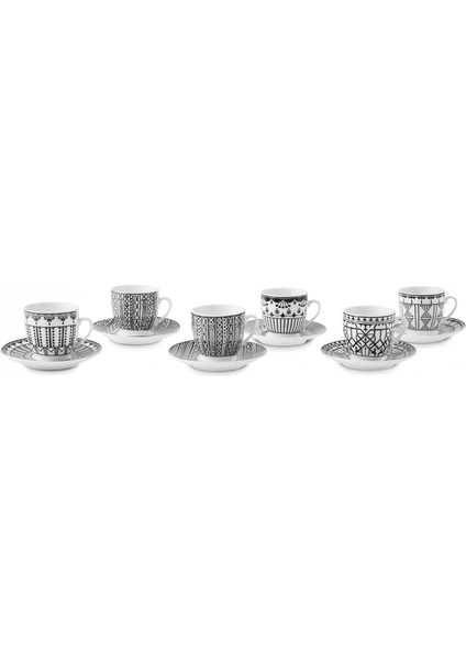 Altos Standlı 6 Kişilik Kahve Fincanı 90 ml