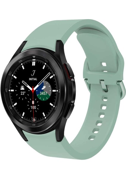 Galaxy Watch 4 44MM Krd-50 Uyumlu Kordon Zore Açık Yeşil