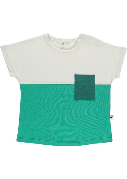 "pocket" Organik Pamuk Tshirt - Yeşil fiyatları
