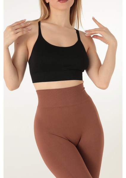 Çapraz Sırt Askılı Pedsiz Spor Sütyen fırsatları