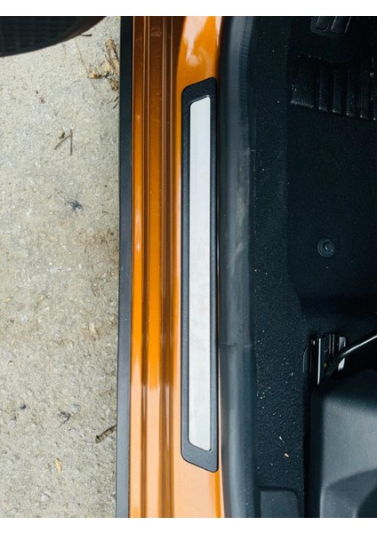 Mercedes A Class W169 Krom Kapı Eşik Koruması 4 Parça 2004-2008 Siyah