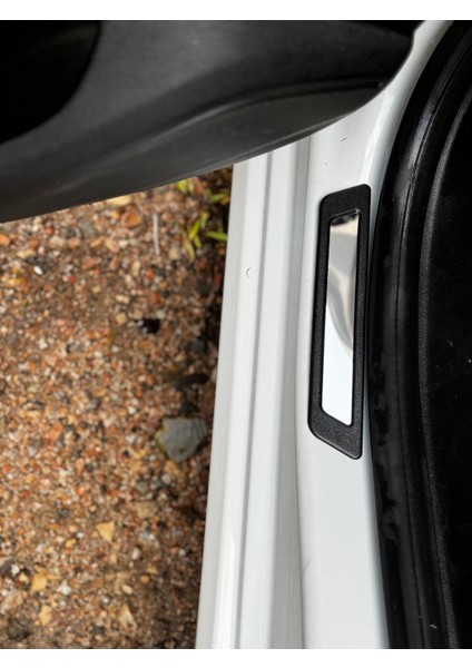 Mercedes A Class W169 Krom Kapı Eşik Koruması 4 Parça 2004-2008 Siyah fırsatları