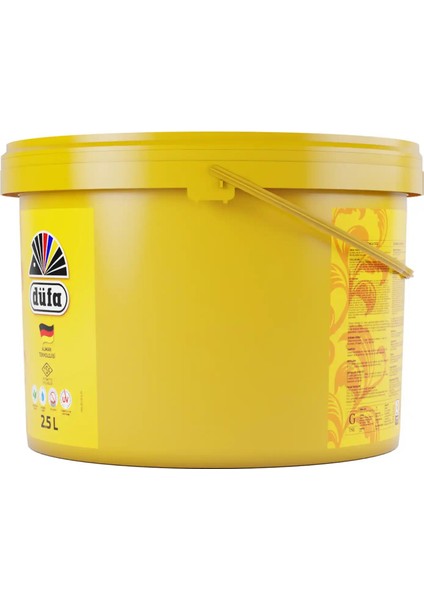 Silikonlu Düz Dış Cephe Duvar Boyası 2401 Açık Kayısı 2.5 l