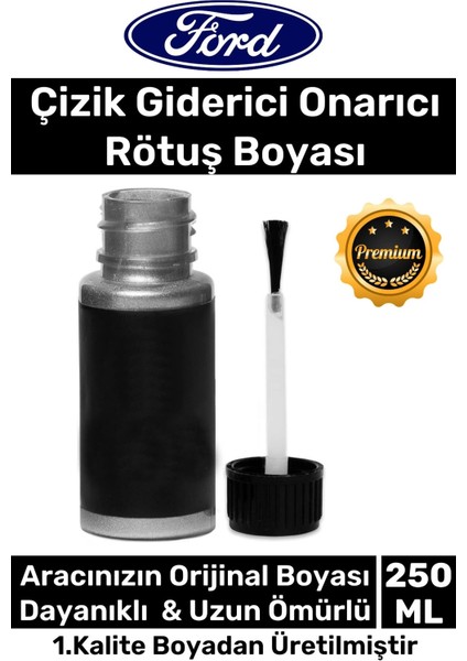 Özel Üretim Suya Dayanıklı Ford Marka Uyumlu Çizik Taş Izi Giderici Onarıcı 250ML Oto Rötuş Boya