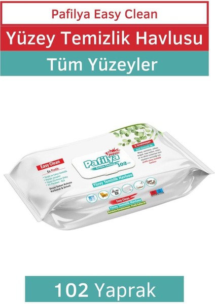 Easy Clean Yüzey Temizlik Havlusu 1X102 (102 Yaprak)