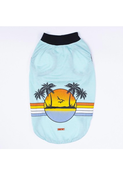Mint Sunrise Büyük Köpek Tişörtü - Köpek Kıyafeti (15 Kg-45 Kg) fırsatları