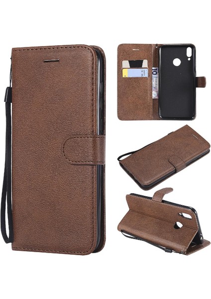Kart Yuvası Yüksek Onur 8c Iş Cüzdan Telefon Kılıfı Için Flip Case (Yurt Dışından)