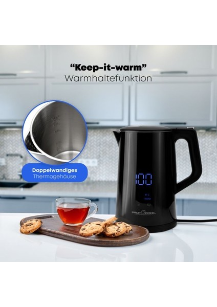 Profi Cook Proficook Kettle / Su Isıtıcısı Pc-Wks 1243 Black