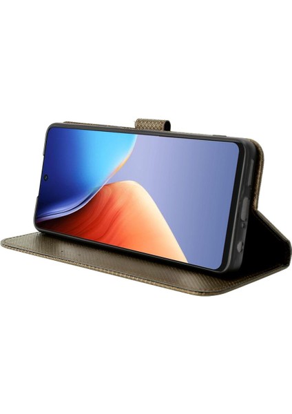 Tecno Camon 19 Kickstand Manyetik Cüzdan Kapak Kart Tutucu Için Kılıf (Yurt Dışından)